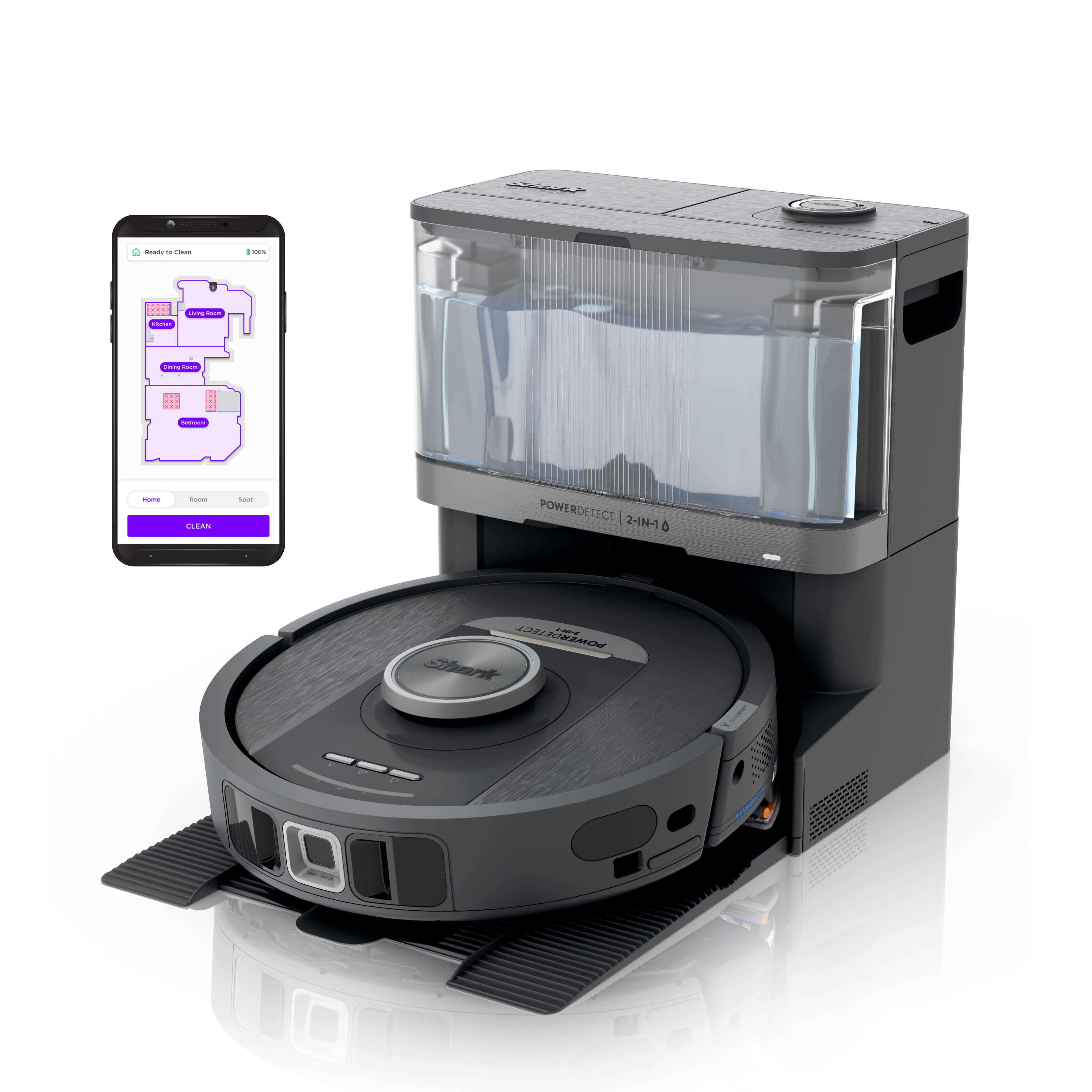 Shark PowerDetect 2-in-1 Robot Vacuum & Mop